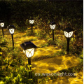 Wason 2/6 Pack LED impermeable Auto/APAGADO Solar Pathway Pathway Stake Garden Light para el patio del patio y la pasarela